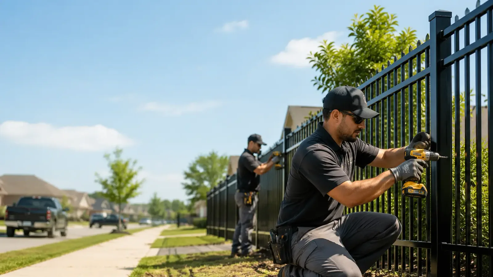 Metal Fence Installation in East Providence, RI